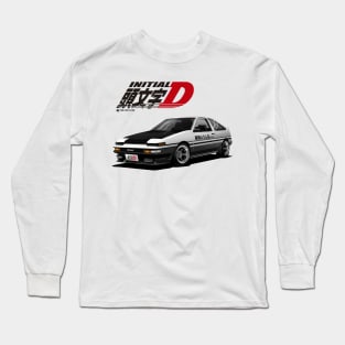 Initial d tofu toyota AE86 trueno takumi Long Sleeve T-Shirt